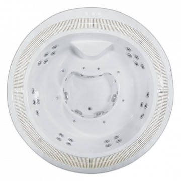 Переливной спа бассейн Allseas Spa River Flow Round (рис.2)