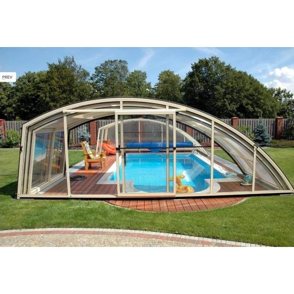 Павильон для бассейна 14х4(4,85)х2,35м. Равена IPC (рис.2)