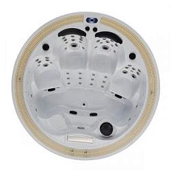 Переливной круглый гидромассажный спа бассейн MEXDA WS-391С
